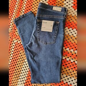 NEW AG Harper Adriano Goldschmied Blue Straight Leg Jeans